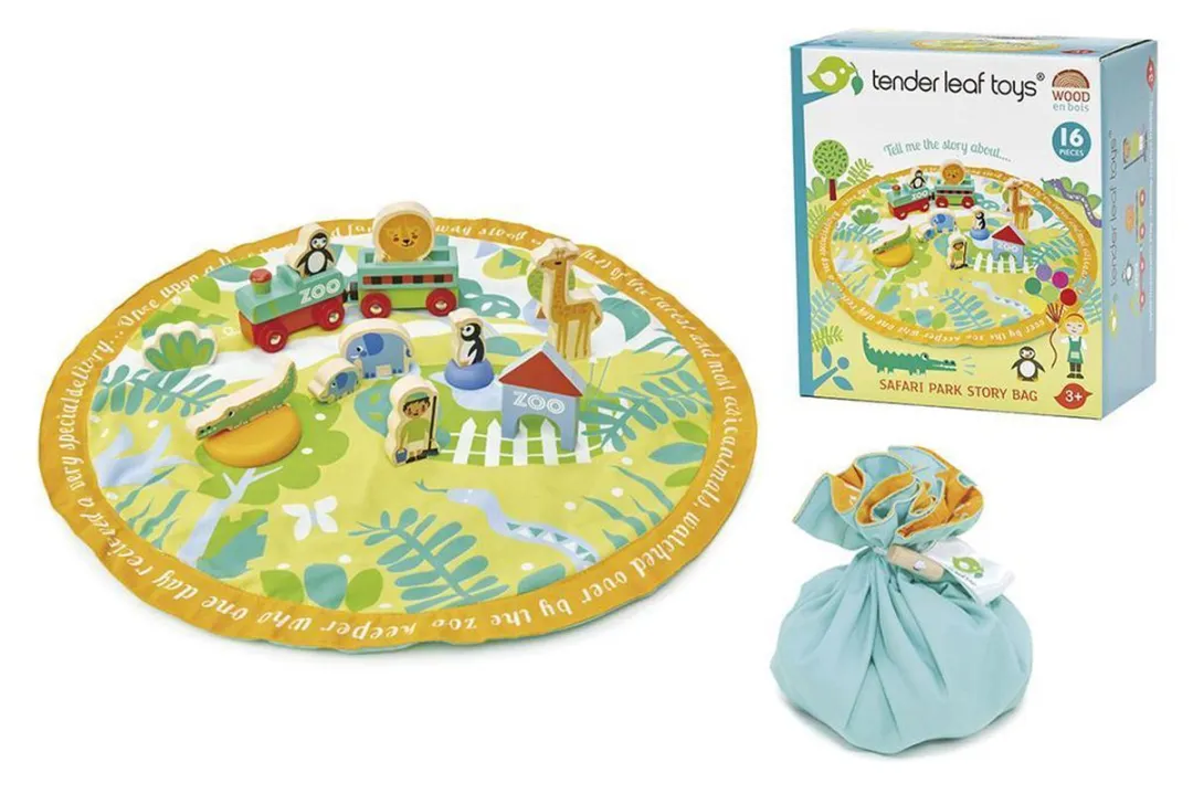 Tender Toys Safari Junior - 16-delig Multicolor