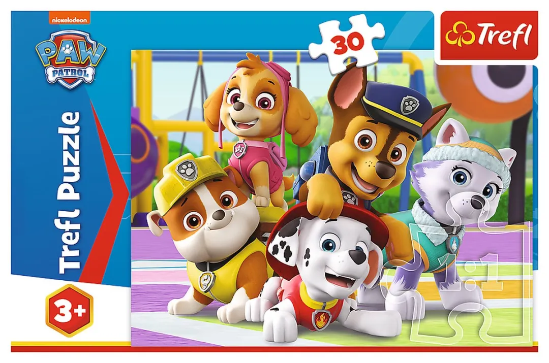 Trefl Paw Patrol Legpuzzel 30 Stuks - Multicolor