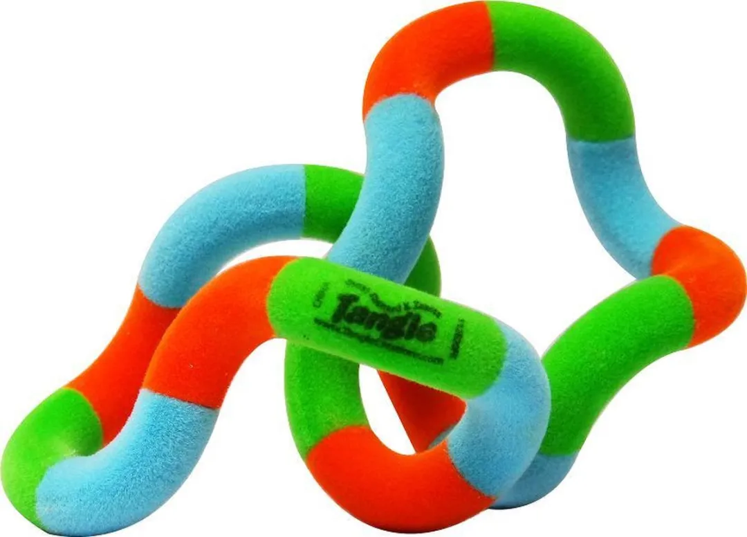 Tangle Toys Fuzzies Junior 6-Pack - Original Fidget