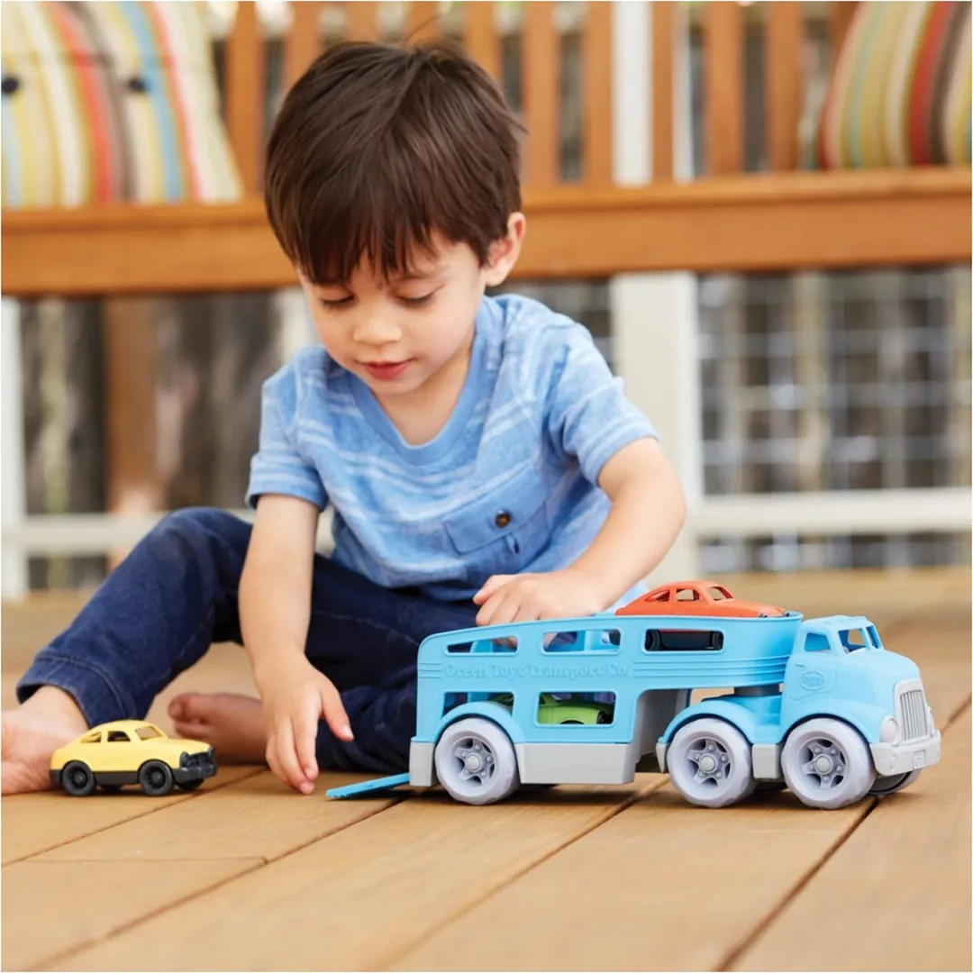 Green Toys Auto Transporter GTCCRB1237 - Blauw