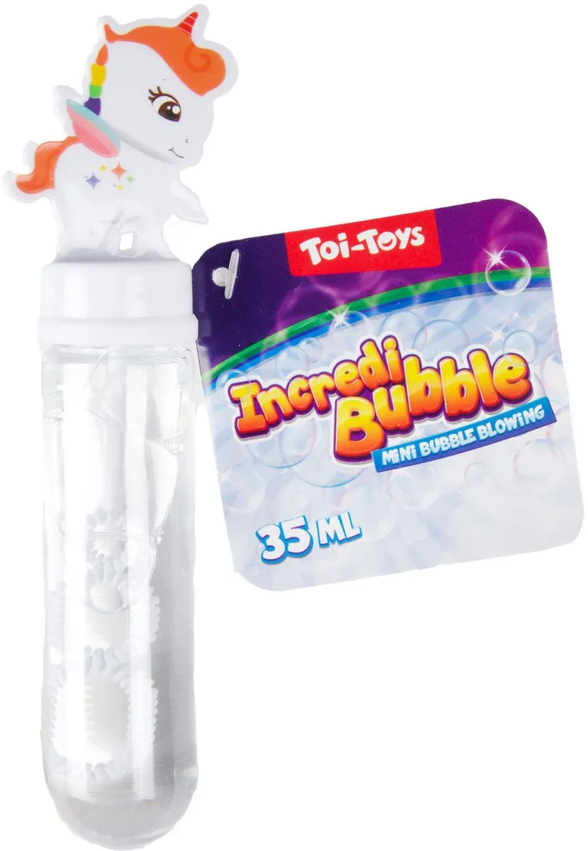 Toi-Toys Bellenblaasstaaf Dino & Eenhoorn - 24 Stuks