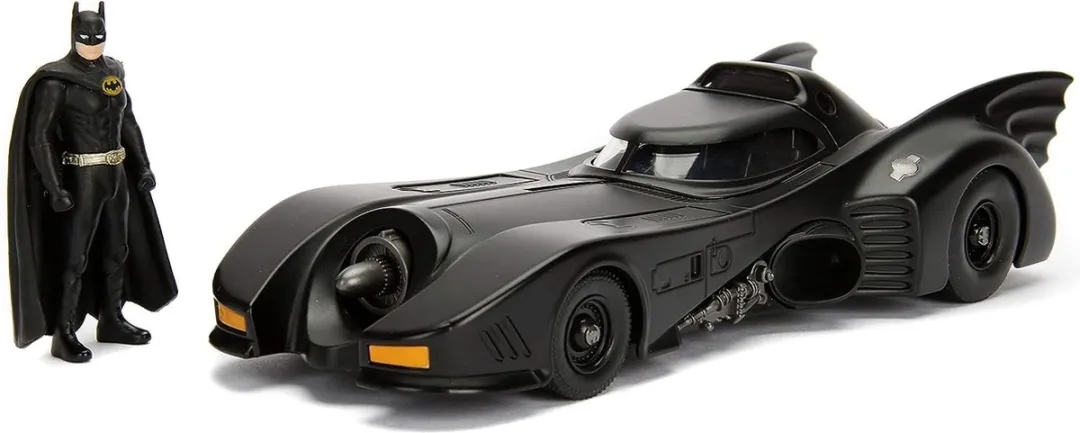 Jada Toys Batman 1989 Batmobile Diecast Model 1/24