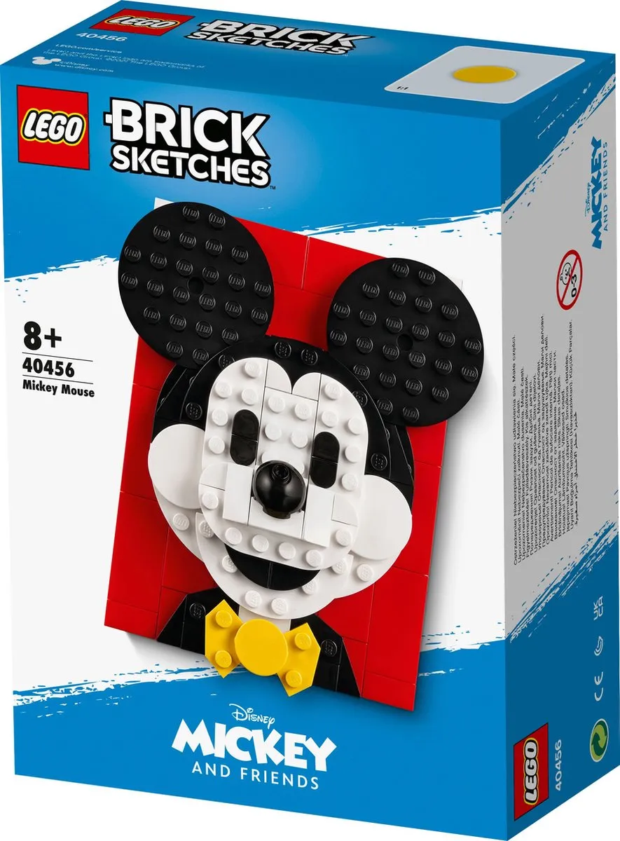 LEGO Mickey Mouse Sketches 40456 - Mickey Mouse - afbeelding 6 van 6