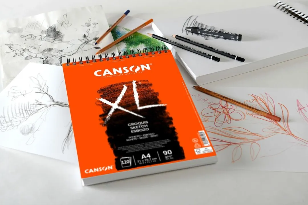 Canson Schetsblok XL 120 Blad - A4 Oranje