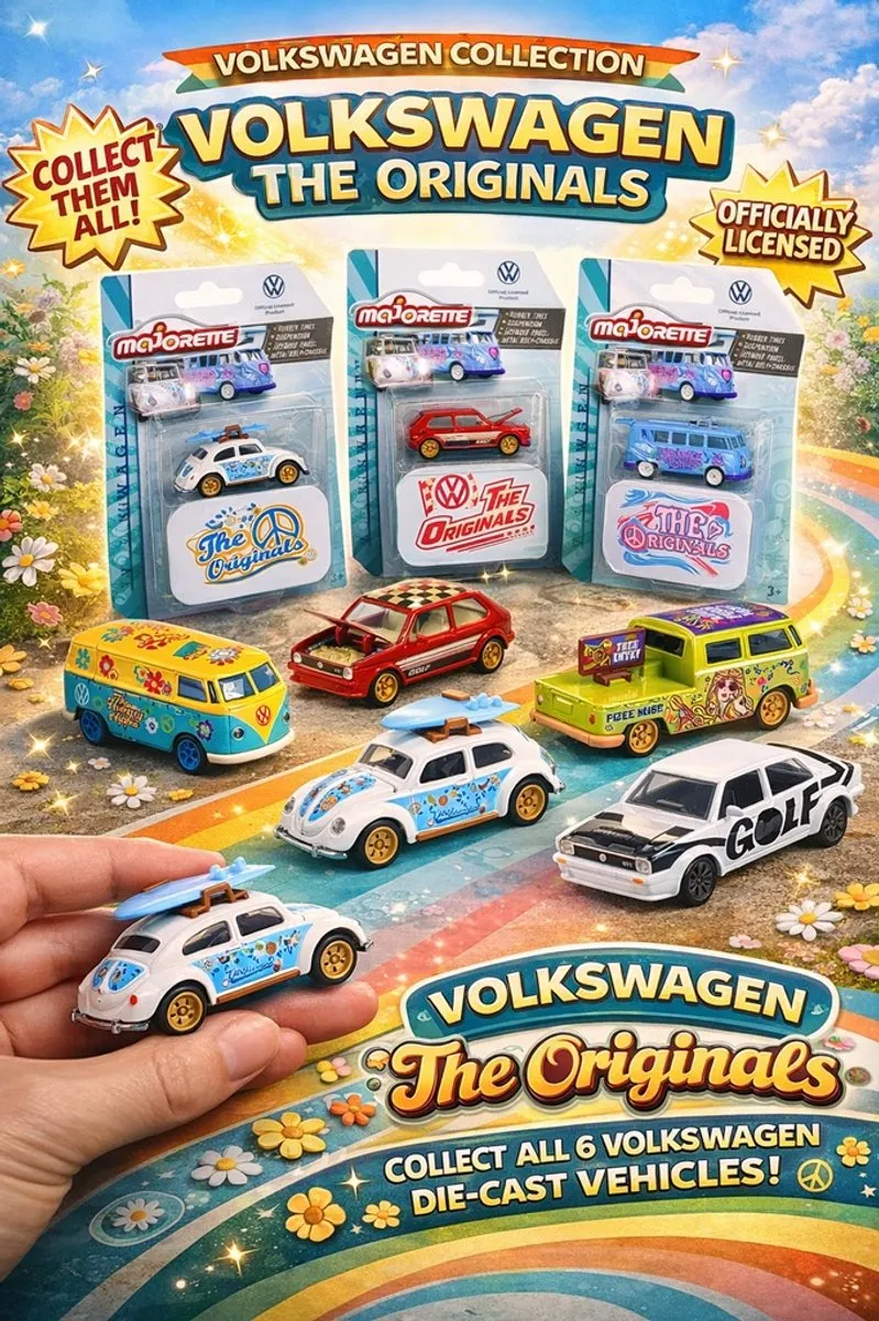 Smoby Majorette Volkswagen The Originals 1:64 - Divers - afbeelding 6 van 6