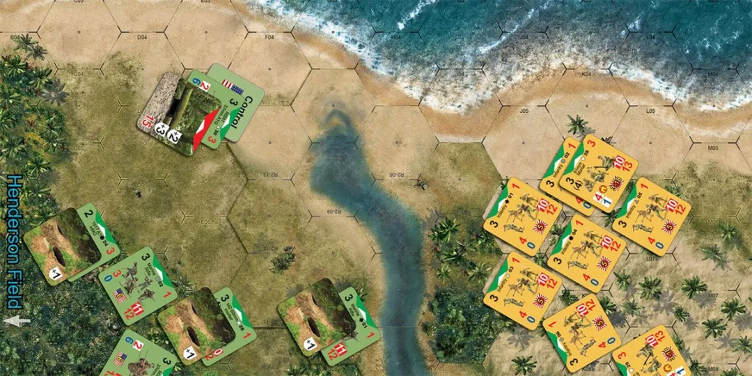 Academy Games Conflict of Heroes Guadalcanal AYG5014 - 2-4 Spelers