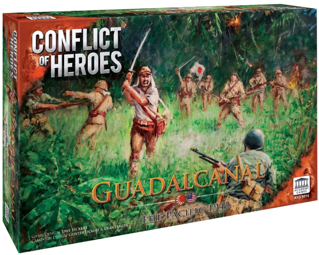 Academy Games Conflict of Heroes Guadalcanal AYG5014 - 2-4 Spelers