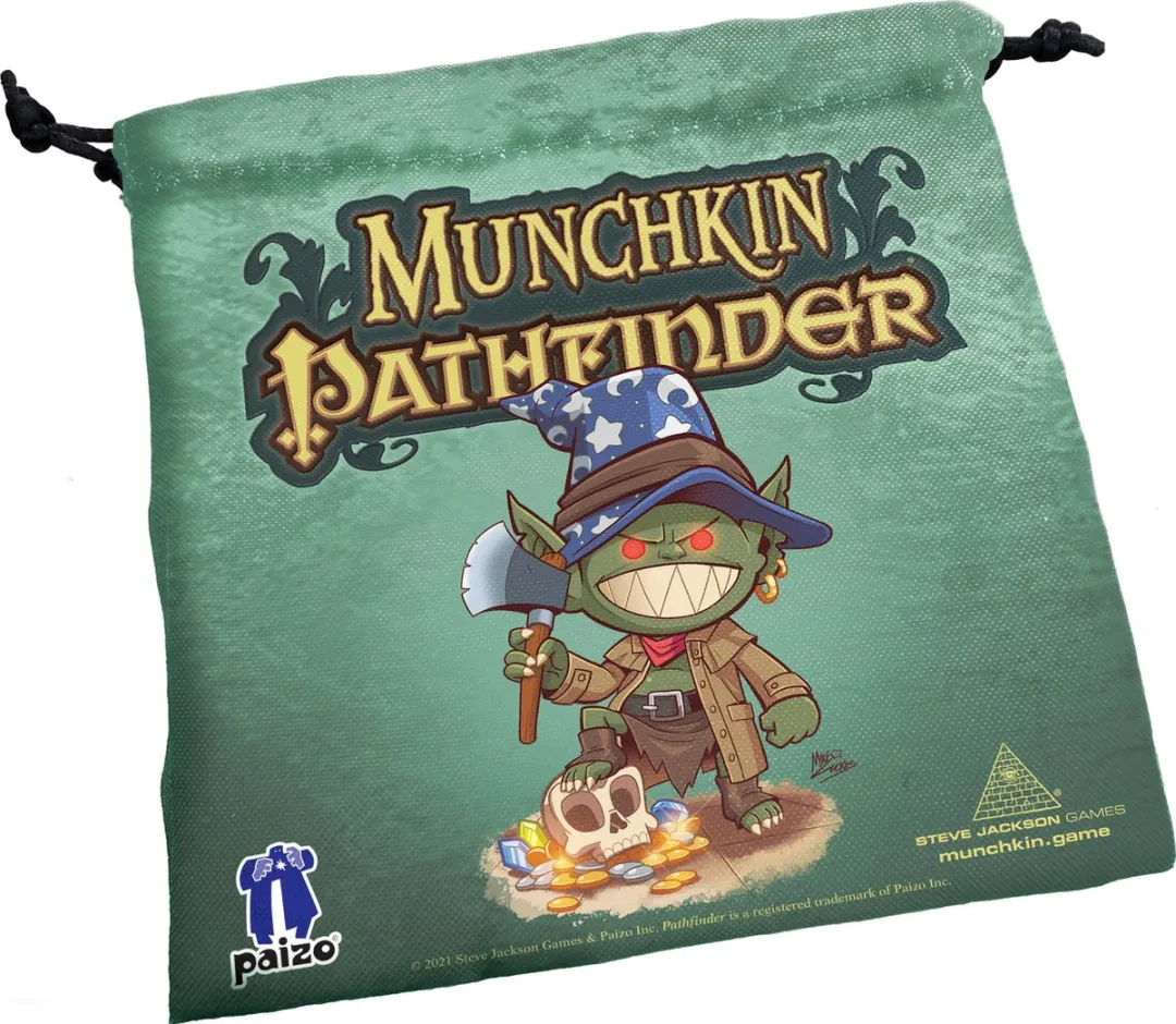 Steve Jackson Games Munchkin Pathfinder Dice Bag - 6 Vlakken - Multicolor