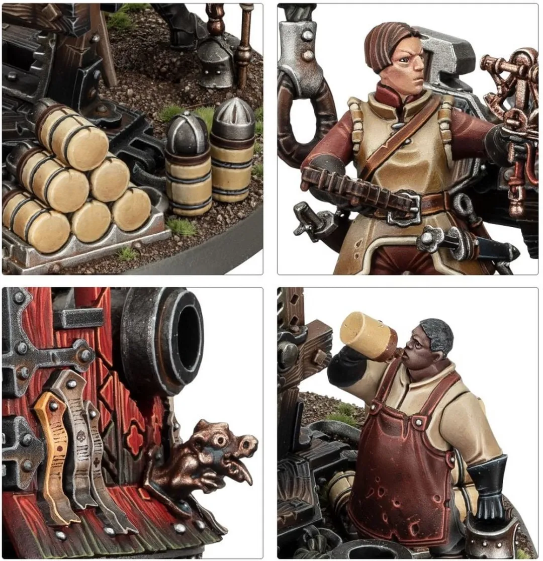 Games Workshop Cities of Sigmar Freeguild Ironweld Great Cannon
