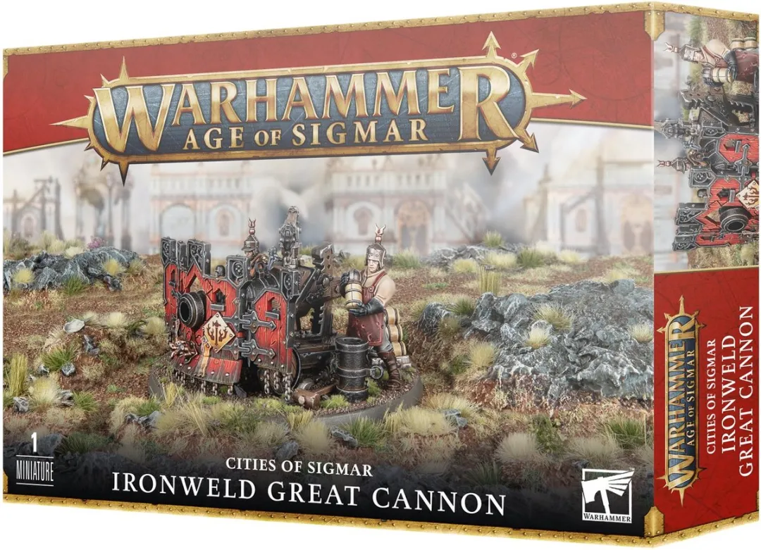 Games Workshop Cities of Sigmar Freeguild Ironweld Great Cannon