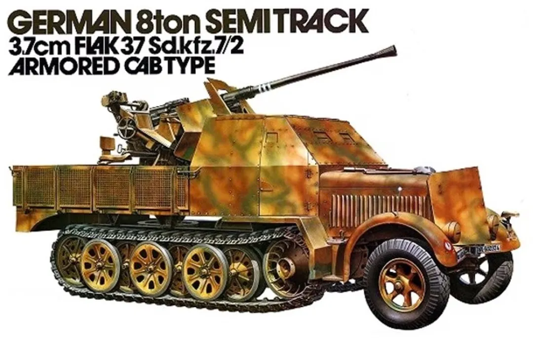 Tamiya 35144 Duitse Sd.Kfz.7/2 Half-Track 1:35