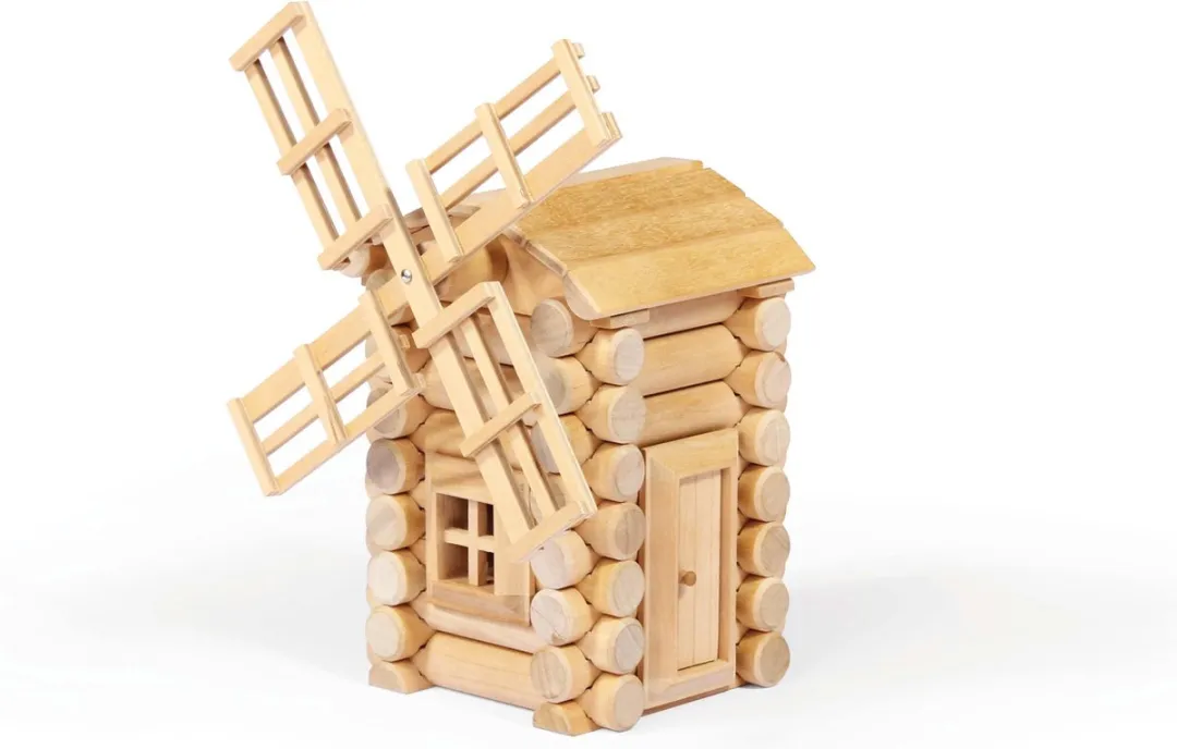 Varis Toys Blokkenpakket Gebouwen - 12 Stuks Beige - afbeelding 6 van 6