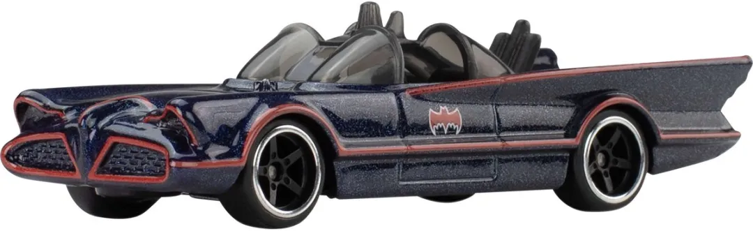 Hot Wheels Premium 1966 TV Serie Batman Batmobile 1:64 - Zwart