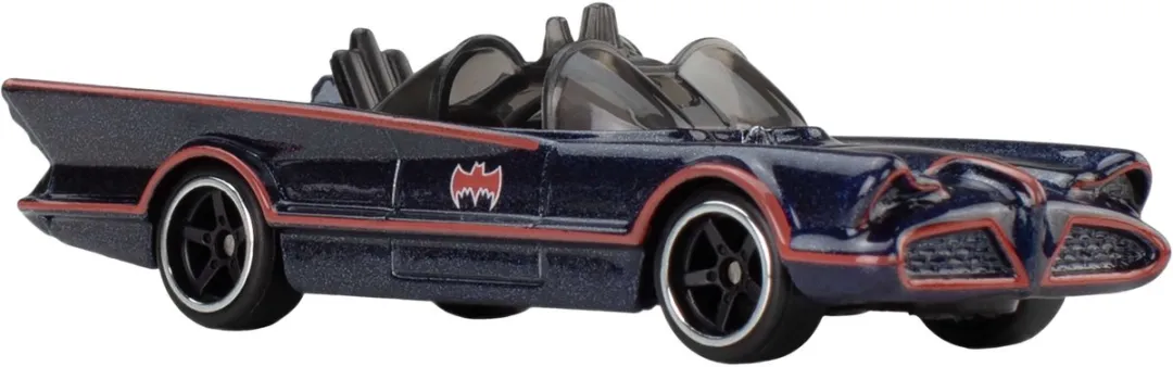 Hot Wheels Premium 1966 TV Serie Batman Batmobile 1:64 - Zwart