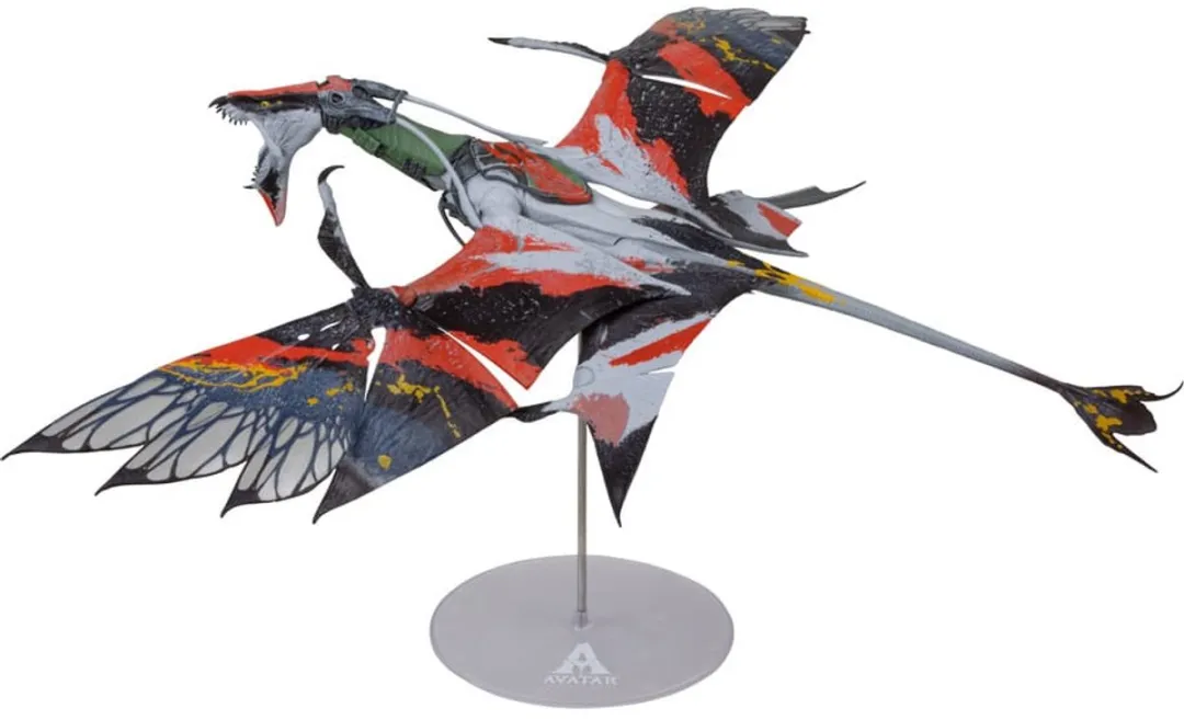 McFarlane Toys Avatar Fire and Ash Quaritch Banshee