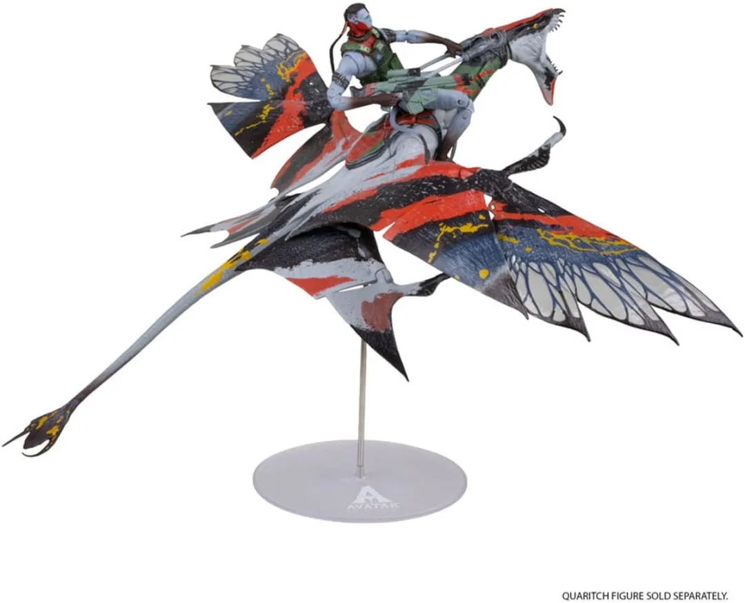 McFarlane Toys Avatar Fire and Ash Quaritch Banshee - MCF16328 - Multicolor
