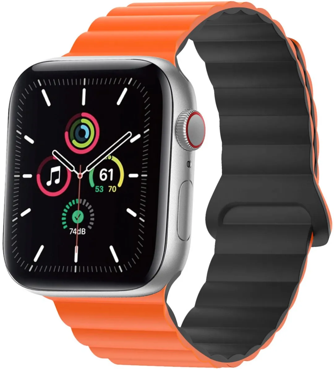 Imoshion Magnetisch Siliconen Bandje Apple Watch 42mm