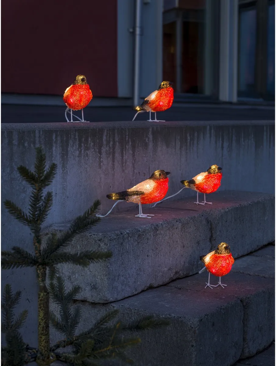 Konstsmide Goudvinken Lichtsnoer - 5 Stuks - Koel wit