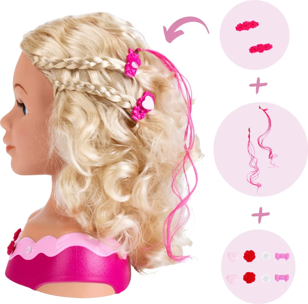 Klein Toys Princess Coralie Kappop 33cm - Multicolor - 35 Accessoires - afbeelding 6 van 6