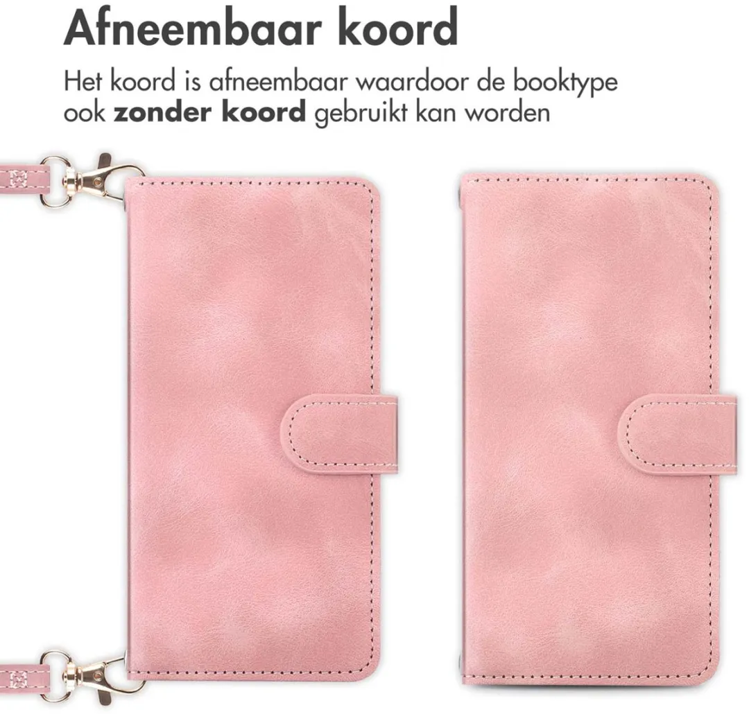 Imoshion Bookcase Hoesje Samsung Galaxy A56 - 3 Pasjes - Roze