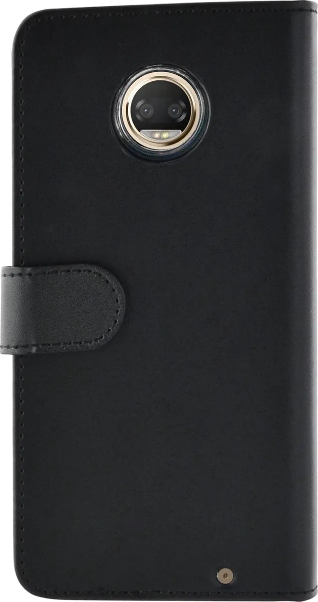 Azuri Book Cover Moto Z2 Force - Magnetisch Zwart - 3 Pasjes