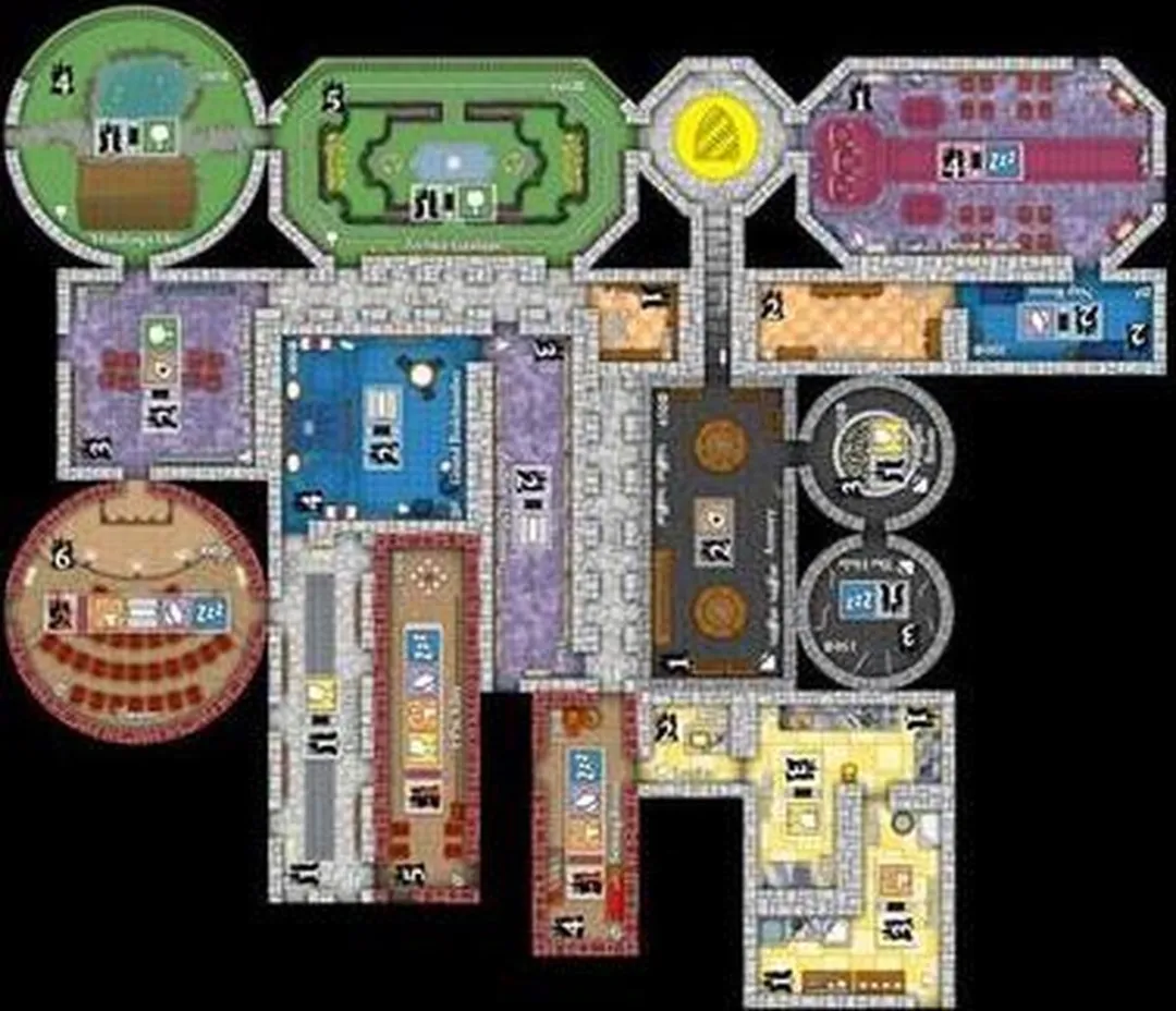 Castles of Mad King Ludwig - bordspel