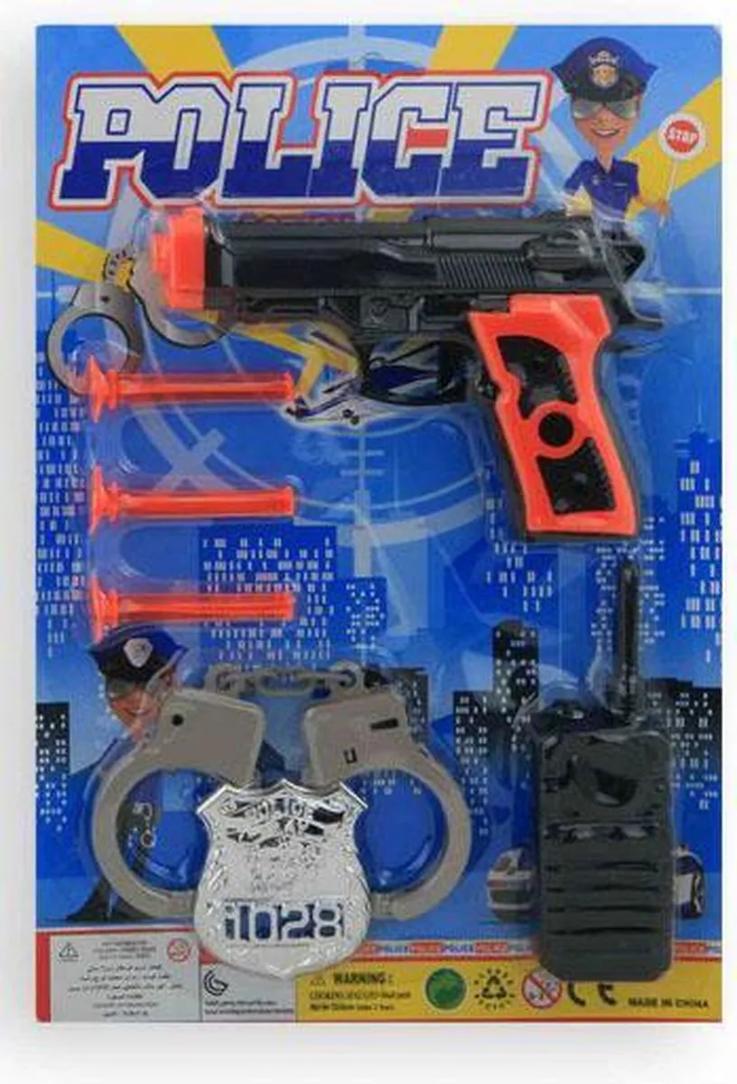 Jonotoys Politie pistool - Multi