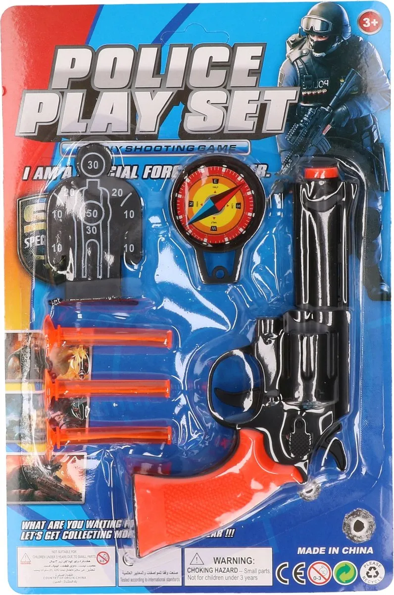Jonotoys Politie pistool - Multi