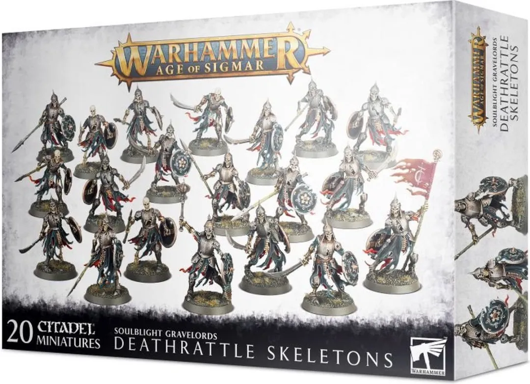 Warhammer Soulblight Gravelords Blood Knights - 5 Stuks