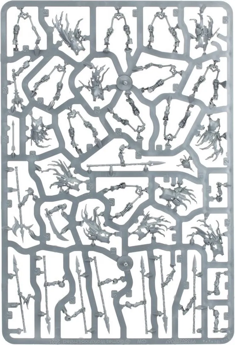 Warhammer Soulblight Gravelords Blood Knights - 5 Stuks