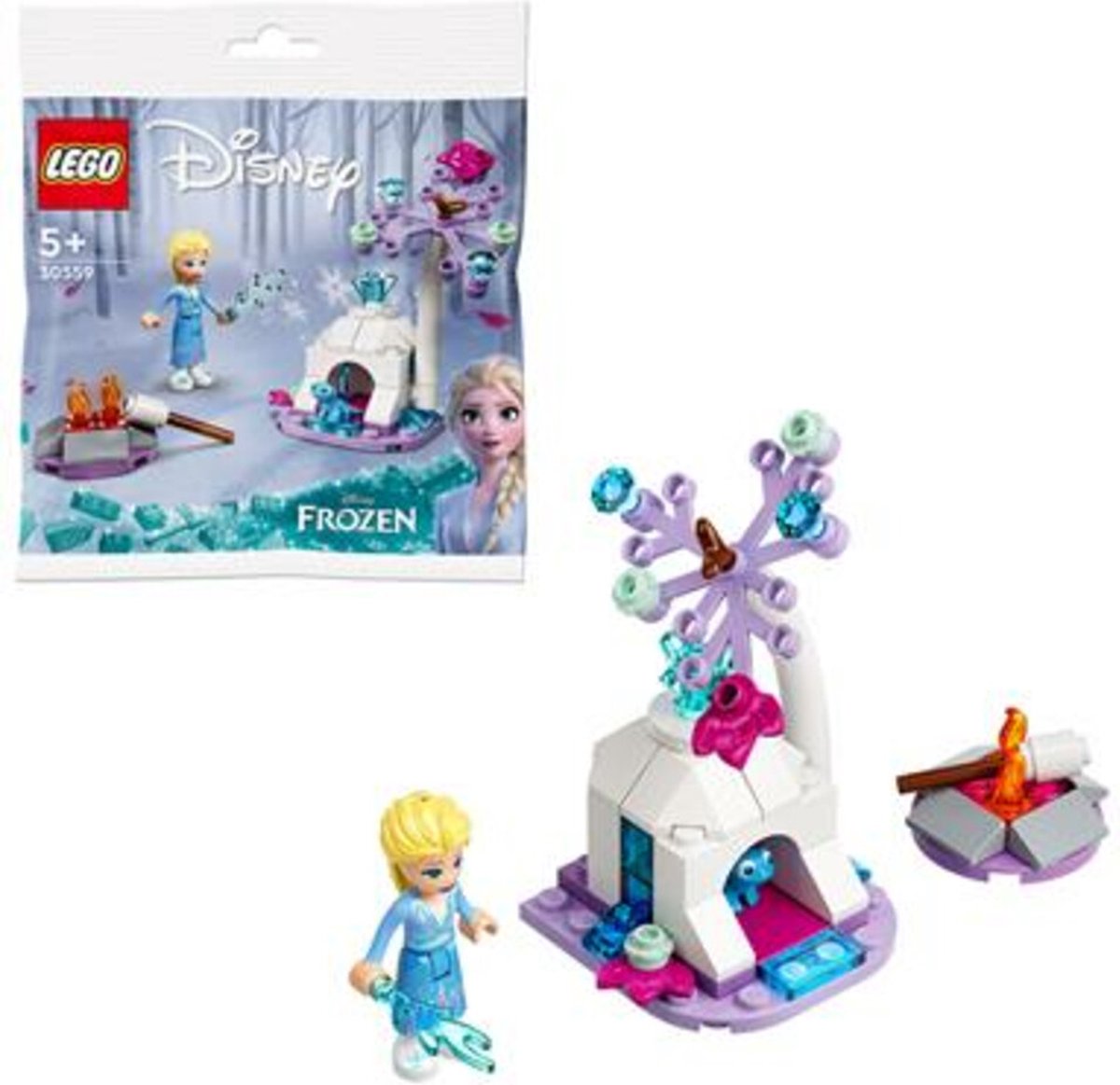 LEGO Disney Frozen 30559 Elsa en Bruni's Boskamp (Polybag)