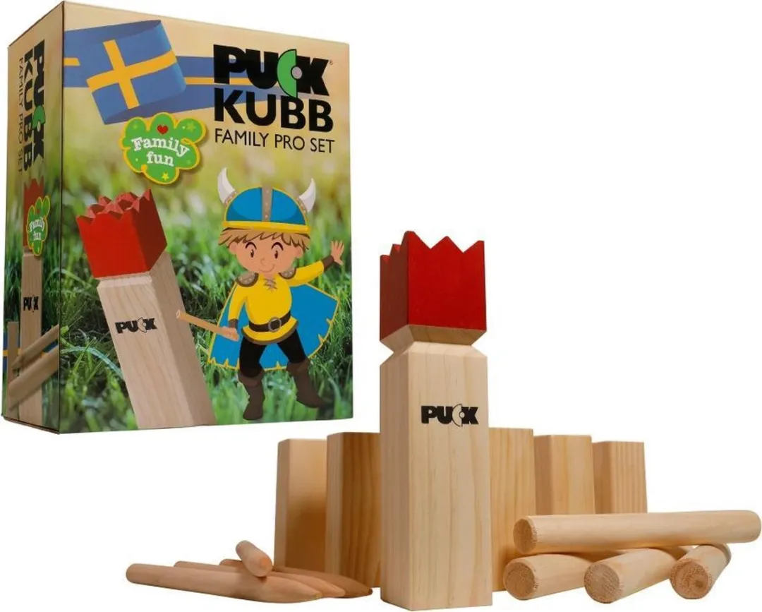 Kubb Family Pro set - werpspel!