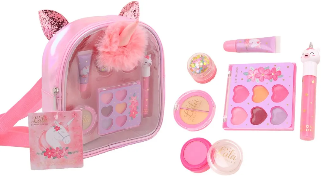 Johntoy Make-up Set Eenhoorn Rugzak - Multicolor