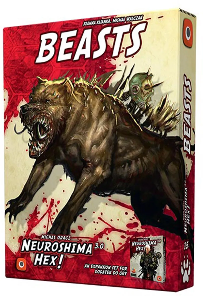 Portal Games Neuroshima HEX 3.0 Beasts Uitbreiding - Engels