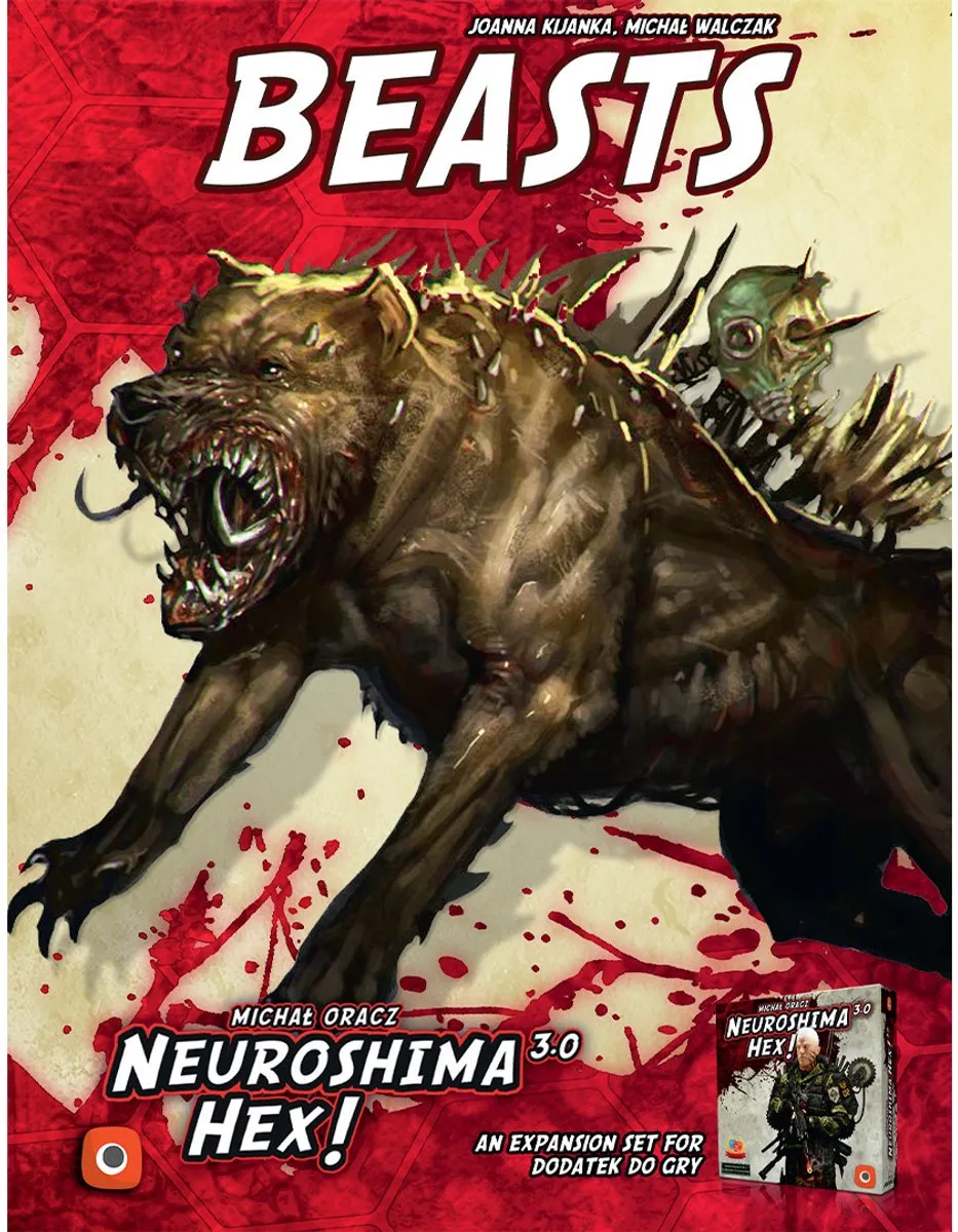 Portal Games Neuroshima HEX 3.0 Beasts Uitbreiding