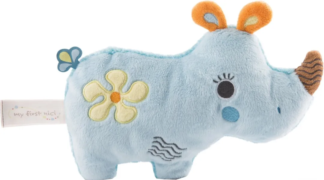 Nici Knuffeldier Neushoorn 20cm Pluche