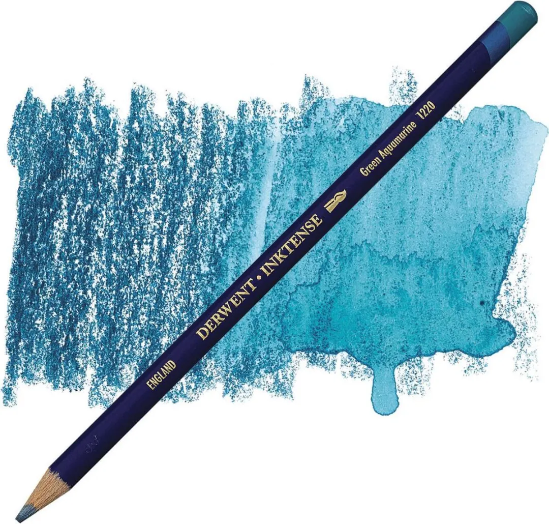 Derwent Inktense Green Aquamarine 1220 Potlood