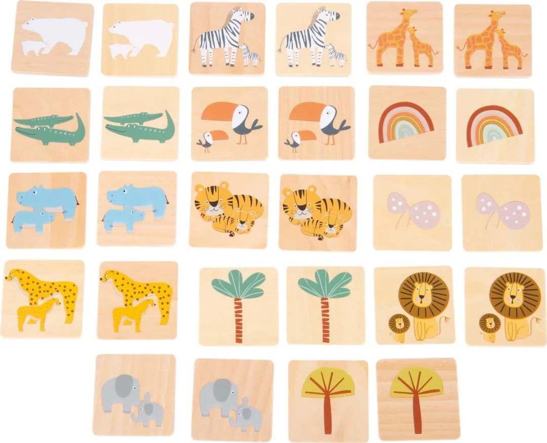 Small Foot Houten Memo Safari - 11696