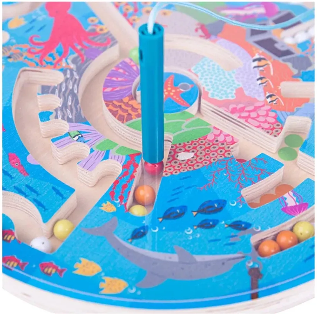 BIGJIGS Magneetspel In de zee - 3+