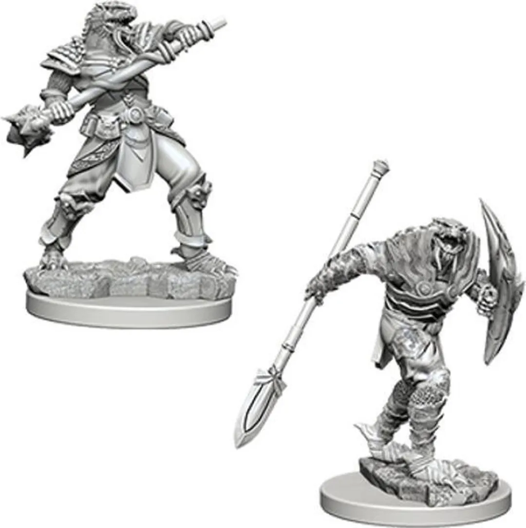 Wizkids D&D Nolzur's Marvelous Miniatures Dragonborn Fighter - Mannelijk