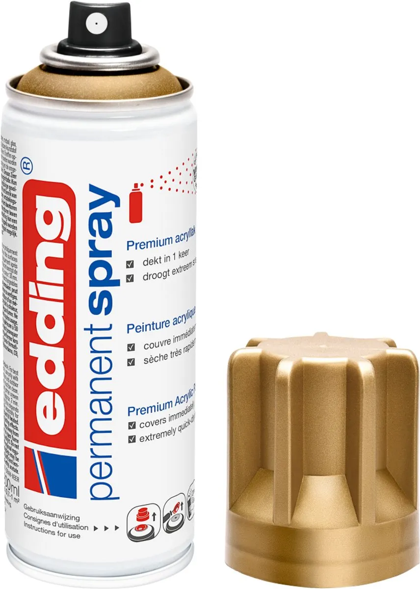 edding 5200 Spuitverf Rijkgoud Mat 200ml