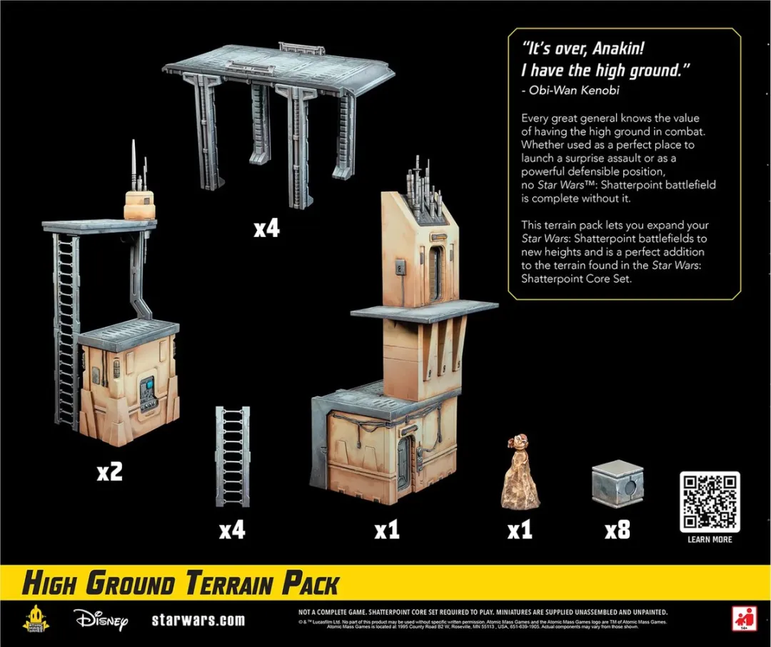Atomic Mass Games Star Wars Shatterpoint SWP02 Terrain Pack