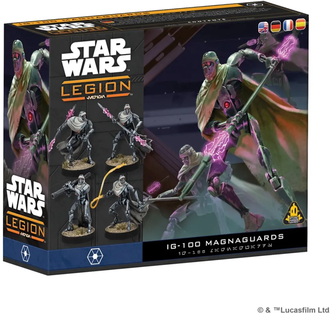Atomic Mass Games Star Wars Legion IG-100 Magnaguards SWQ58