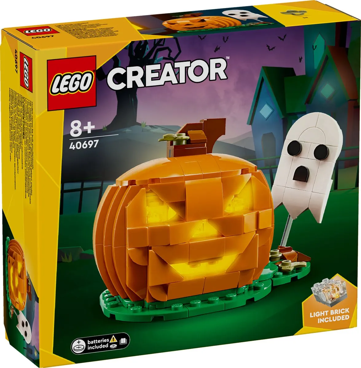 LEGO Creator 40697 Halloweenpompoen - 254 Stukken