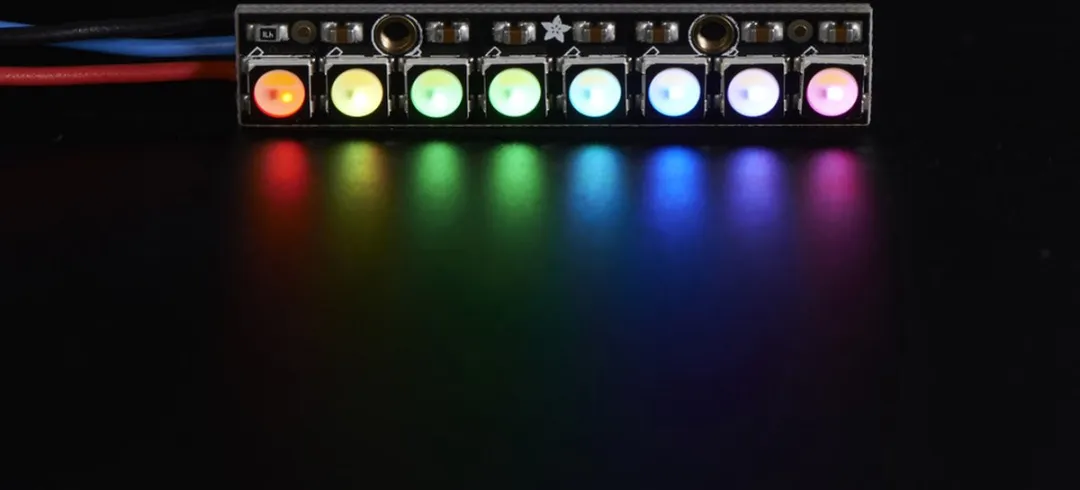 Adafruit NeoPixel Stick 2869 - 8x5050 RGBW LED - Meerkleurig