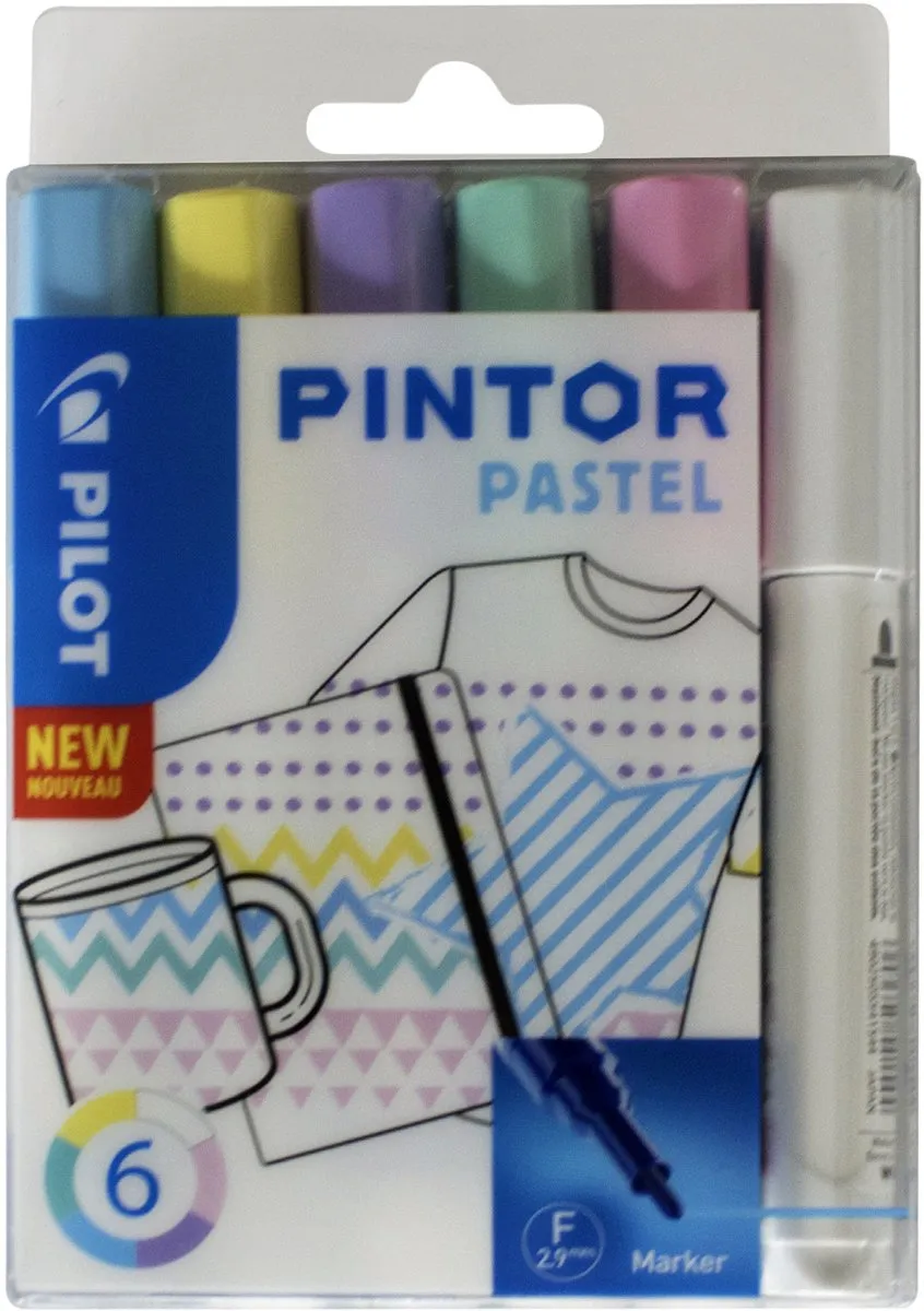 Creativ Company Pilot Pintor Pastel Verfstiften Set