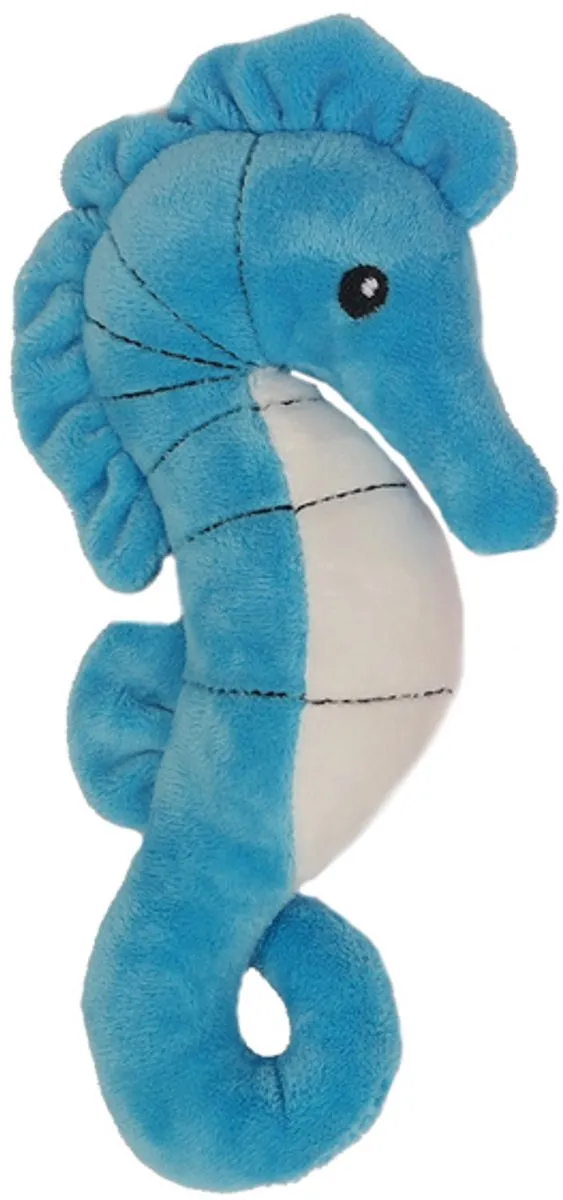 PIA Soft Toys Pluche Zeepaardjes Set - 2 Stuks Blauw/Roz
