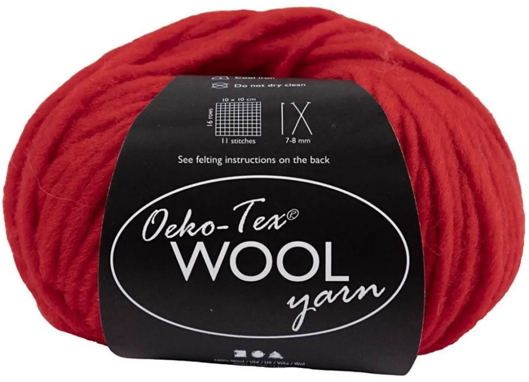 Creativ Company Wolgaren Rood