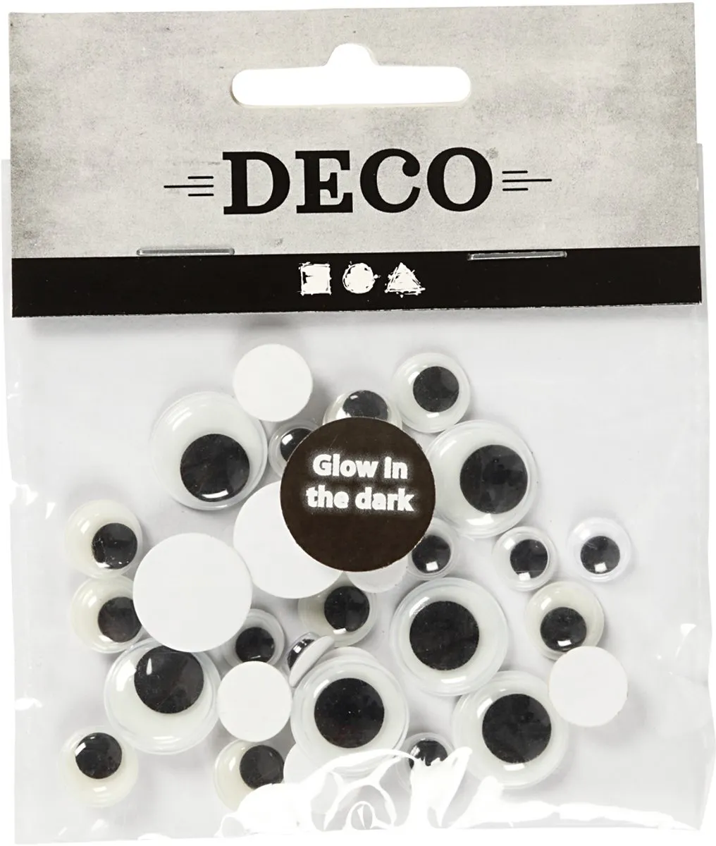 Creativ Company Wiebelogen Fluorescerend - Ø8-14mm - 30 Stuks