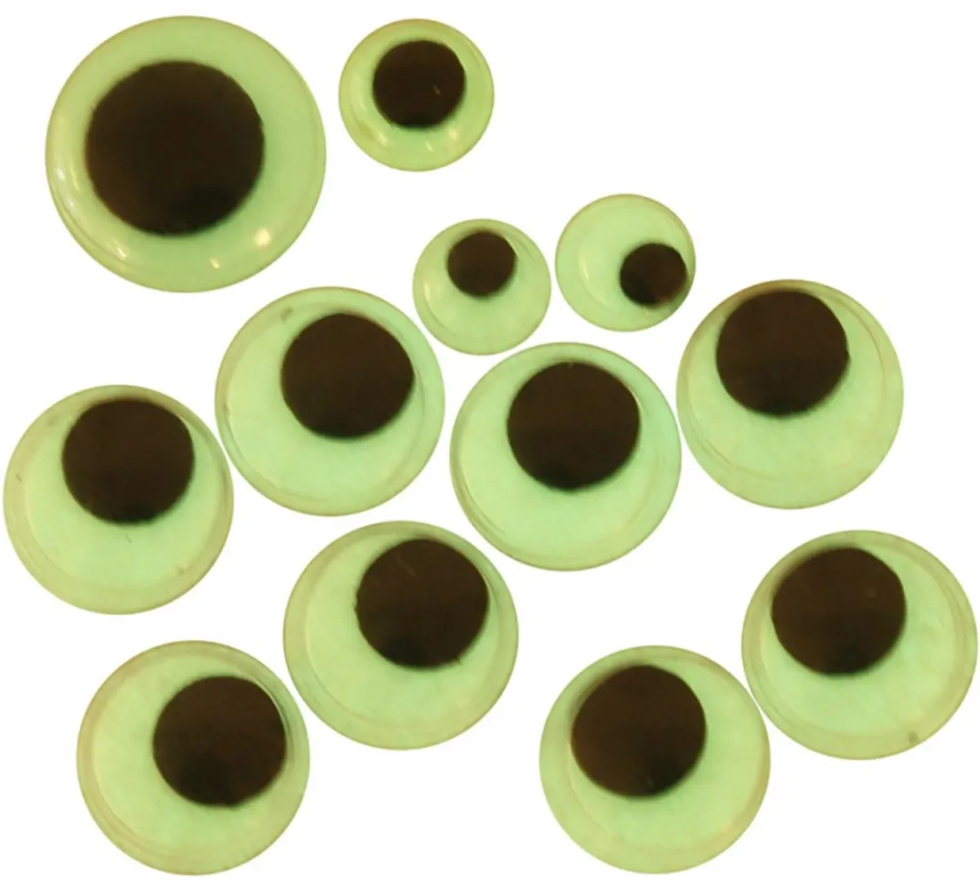 Creativ Company Wiebelogen Fluorescerend - Ø8-14mm - 30 Stuks